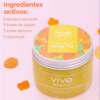 EXFOLIANTE DE AZUCAR MANGO POP