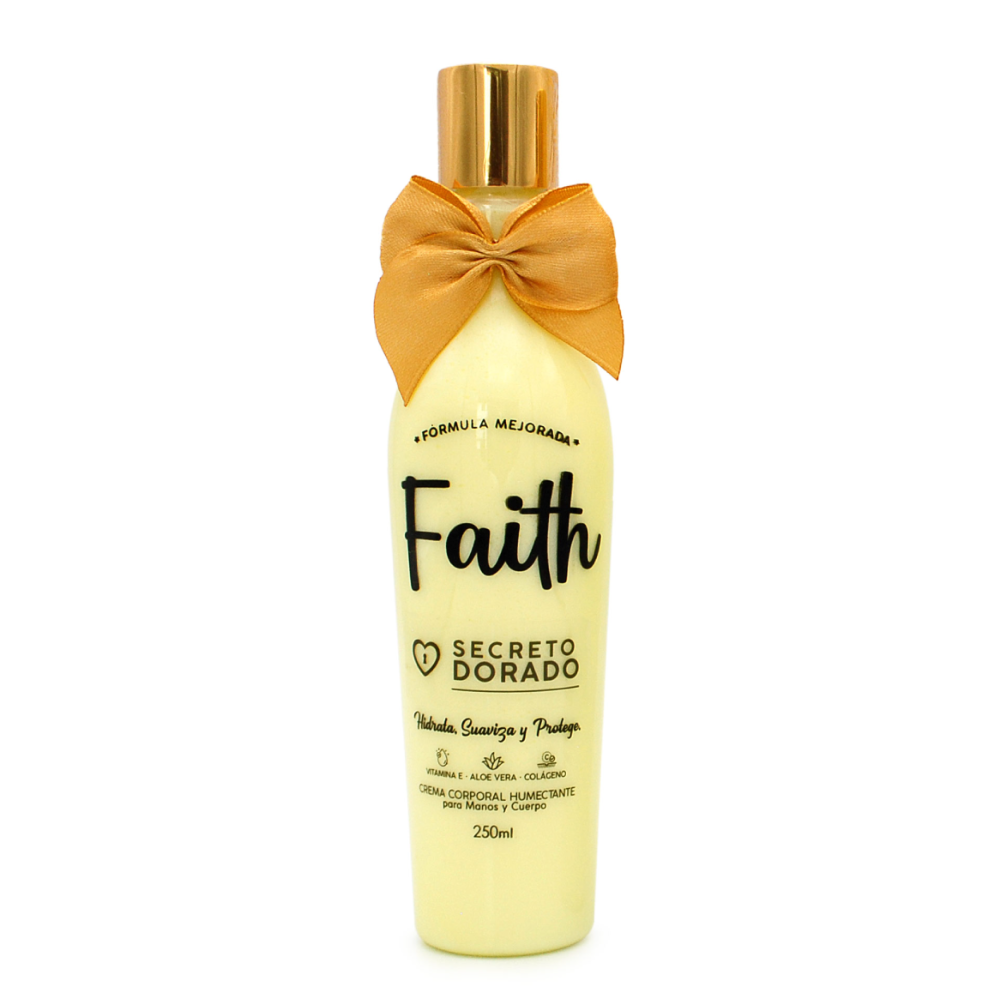 FAITH CREMA CORPORAL SECRETO DORADO