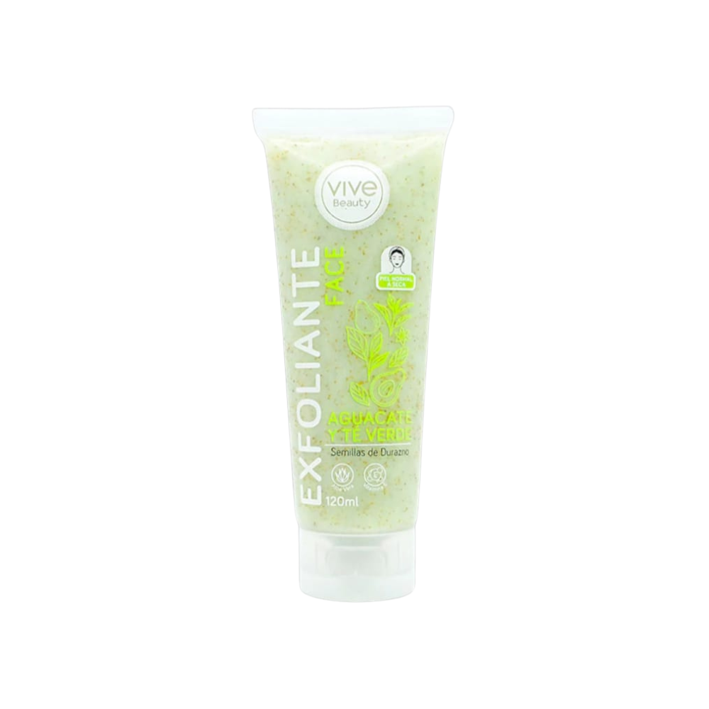 EXFOLIANTE FACIAL AGUACATE Y TE